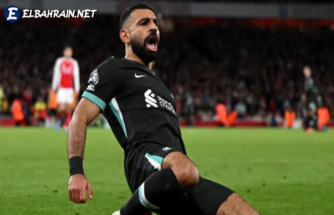 Salah helps Liverpool tie with Arsenal in an entertaining match.