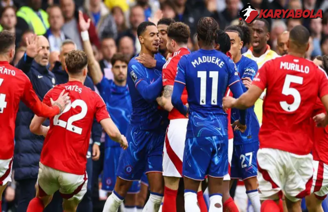 Forest and Chelsea were punished for their on-field altercation.